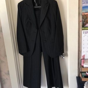 Limited 2pc Pinstriped Pantsuit with Jacket